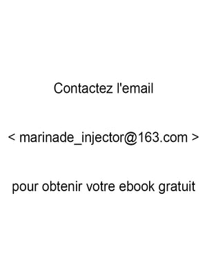 Livre électronique de recettes pour Ofargo injecteur de viande (FR)